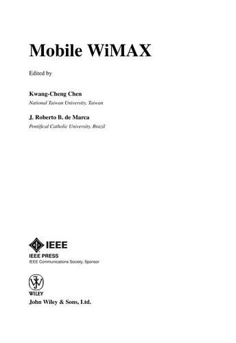 Mobile WIMAX