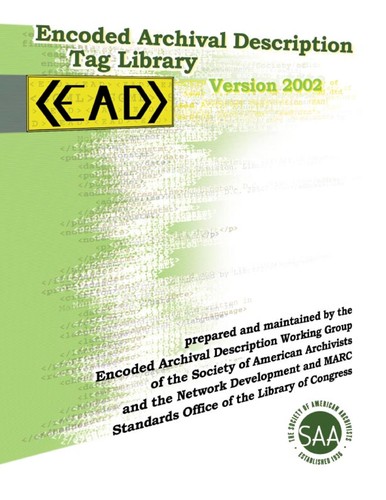 Encoded Archival Description tag library, version 2002