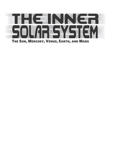 The inner solar system