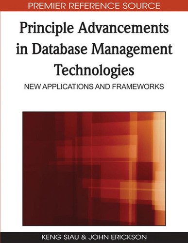 Principle advancements in database management technologies