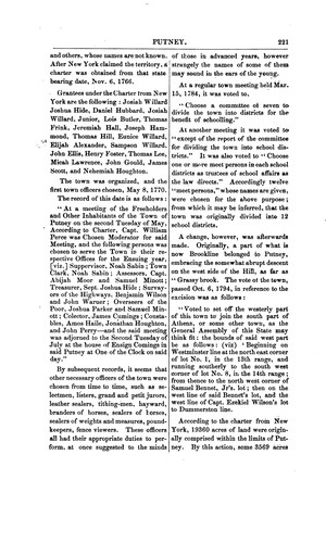 The History of the Town of Putney ...