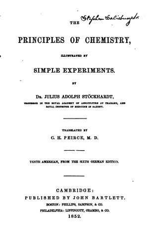 The Principles of Chemistry