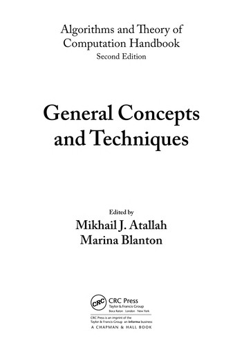 Algorithms and theory of computation handbook