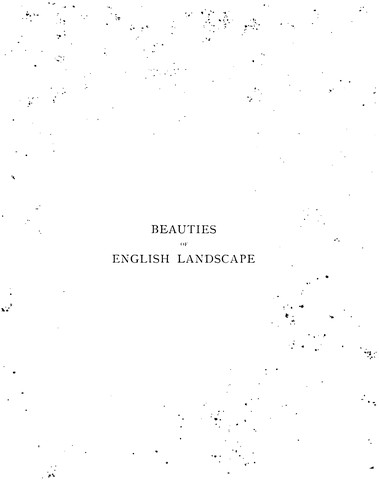Beauties of English landscape