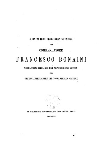 Urkunden zur Geschichte des Römerzuges Kaiser Ludwig des Baiern und der italienischen ...