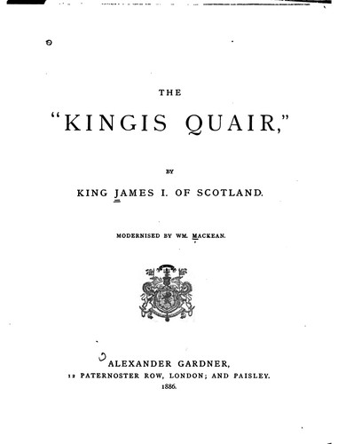 The "kingis Quair"