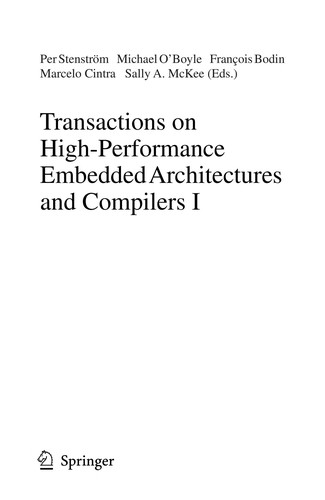 Transactions on high-performance embedded architectures and compilers