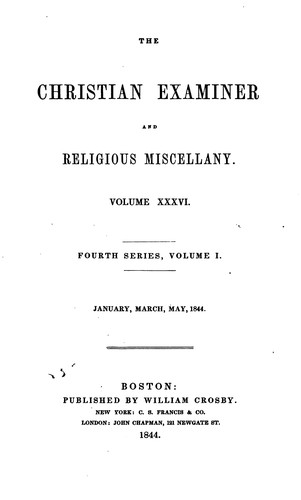 The Christian Examiner
