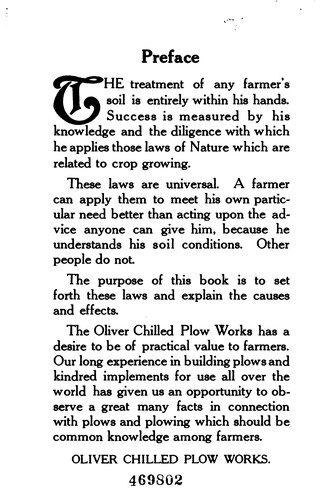 The Oliver plow book