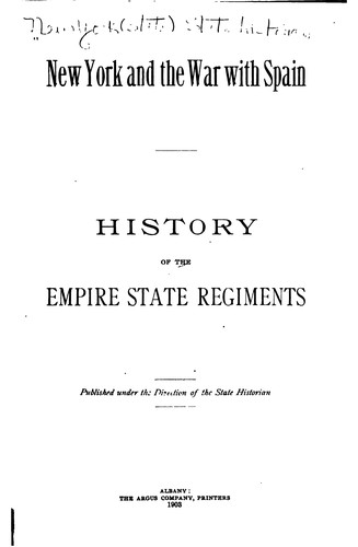 New York and the war with Spain