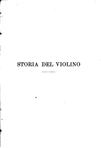 Storia del violino, dei violinisti e della musica per violino