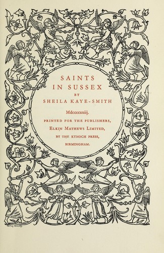 Saints in Sussex