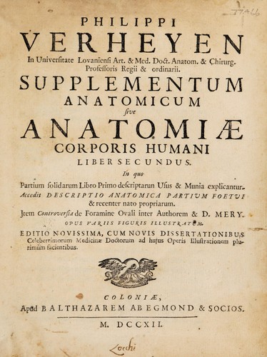 Supplementum anatomiae corporis humani