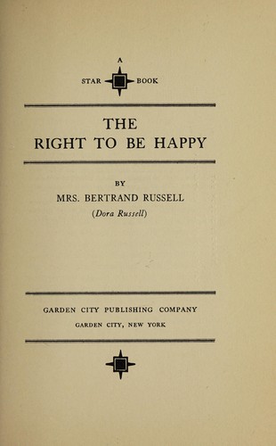 The right to be happy