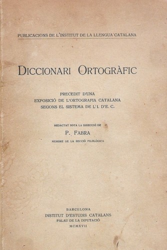Diccionari ortogràfic