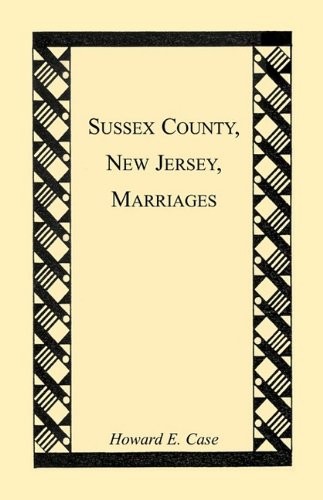 Sussex County, New Jersey marriages