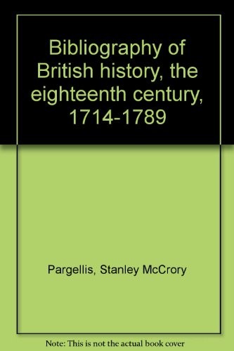 Bibliography of British history, the eighteenth century, 1714-1789