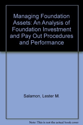 Managing foundation assets