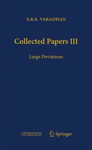 Collected Papers III: Large Deviations