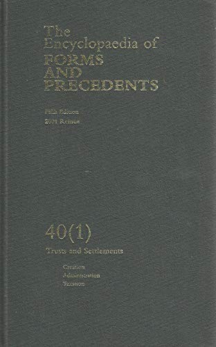 Encyclopaedia of Forms and Precedents