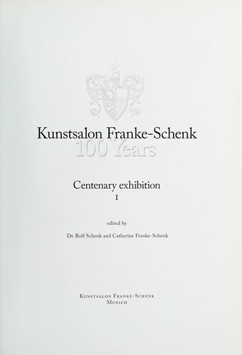 Kunstsalon Franke-Schenk