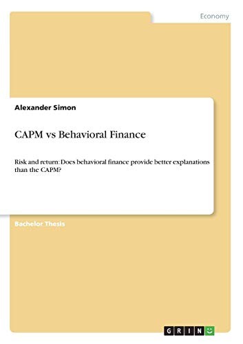 CAPM vs Behavioral Finance