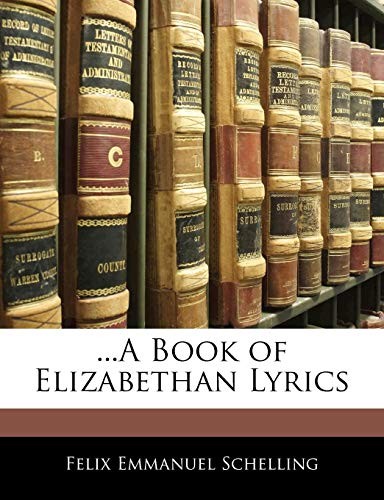 ...A Book of Elizabethan Lyrics