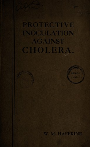 Protective inoculation against cholera