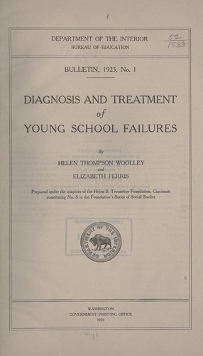 Diagnosis and treatment of young school failures