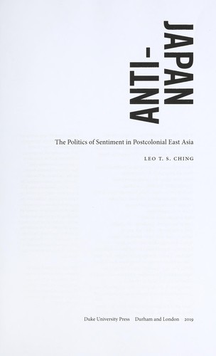 Anti-Japan