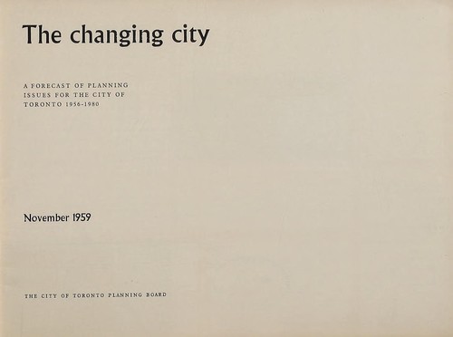 The changing city