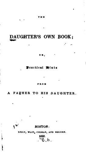 The daughter's own book