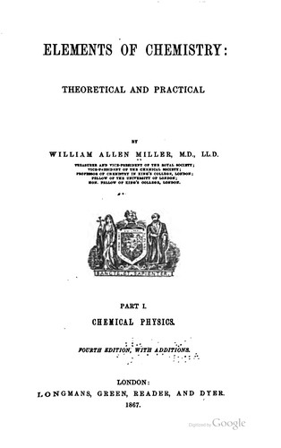Elements of Chemistry