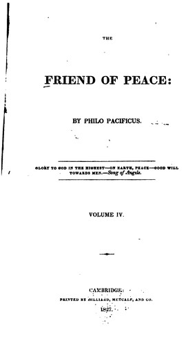 The Friend of Peace
