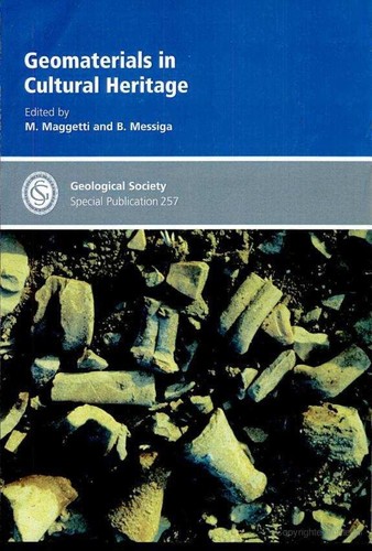 Geomaterials in cultural heritage