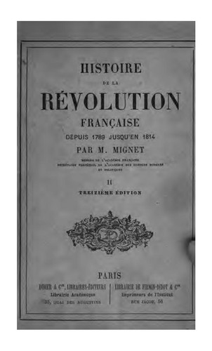Histoire de la révolution française, depuis 1789 jusqu'en 1814