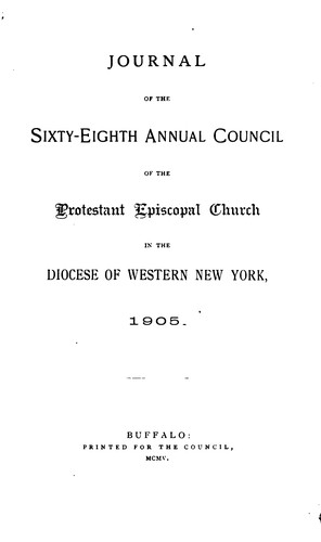Journal of the ... Annual Convention, Diocese of Western New York