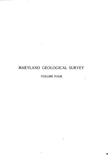 Maryland Geological Survey: General Reports