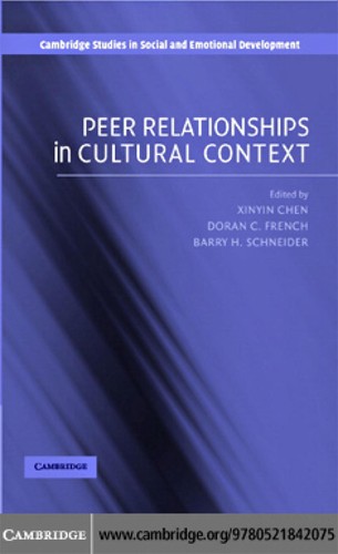 Peer relationships in cultural context