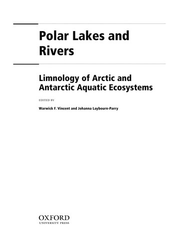 Polar lakes and rivers