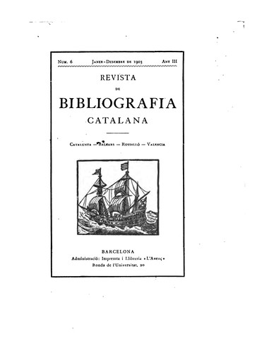 Revista de bibliografia catalana