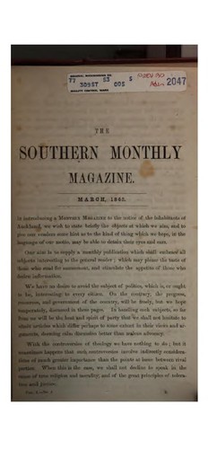 The Southern Monthly Magazine