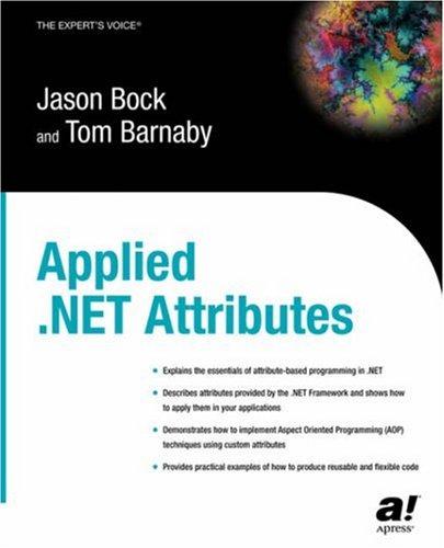 Applied .NET attributes