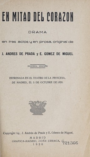 En mitad del corazón