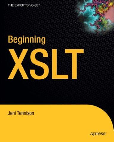 Beginning XSLT