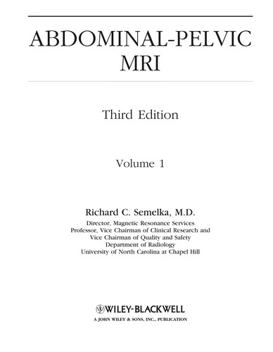 Abdominal-pelvic MRI