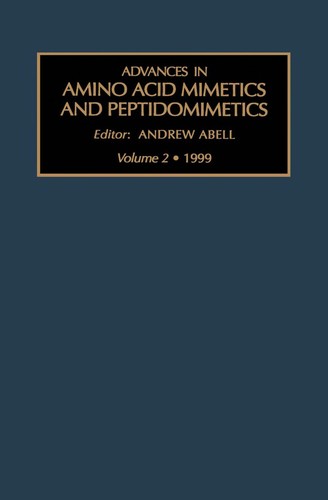 Advances in Amino Acid Mimetics and Peptidomimetics