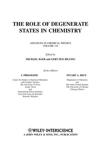 The role of degenerate states in chemistry