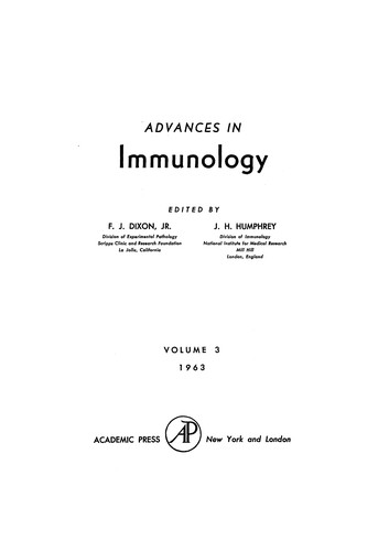 Advances in immunology