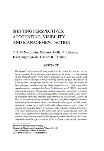 Advances in management accounting